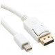 Кабель Extradigital mini DisplayPort - DisplayPort, 2m, 30 AWG, Gold, PVC